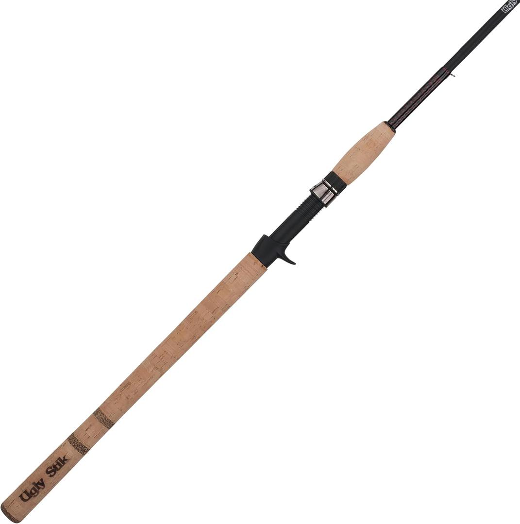 Ugly Stik Elite Salmon/Steelhead Spinning Fishing Rod (8'6" - Medium - 2pc)
