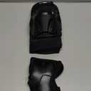 Adult Knee Pads Elbow Pads Wrist Guards for Adult Kids 6 in 1 Protective Gear Set for Skateboarding Biking Roller Skating Cycling Outdoor Sports Black, Large