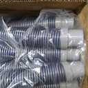 U.S. Pool Supply Pool Vacuum Hose, 8 Piece Pool Hose Set, 40" Blue Flexible