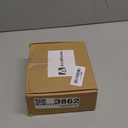 Asidrama 1 Pack Brushed Satin Nickel Privacy Door Handles, Door Lever with Door Knobs Indoor for Bedroom or Bathroom, Heavy Duty Door Handles Interior with Locks for Left Right Sided Doors