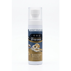 QHZ Dog Bitter Apple Spray  AntiLicking & Chewing Training Aid, Natural & Safe Bitter Agent, Protects Furniture & Wounds, Safe & NonToxic Bittering Agent