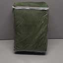 MIULEE Olive Green Velvet Curtains 108 inches Long, Pinch Pleated Blackout Drapes with Hooks, Thermal Insulated Pinch Pleat Panels for Bedroom Living Room, 2 Panels, Green, 40*108*2