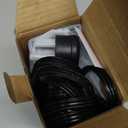 CCCEI Recessed Power Strip with 45 W USB C Port, Fast Charging USB A Port Desk Outlet, Furniture Hidden Charging Station for Side Table, End Table, with 10 FT 45 Degree Flat Plug Extension Cord.