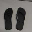 XIXITIAO Flip Flops for Women Comfortable Summer Beach Walking Basic Thong Sandals Slip On Indoor Outdoor Shower Shoes (7, Brown)