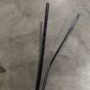 Metal Fence Post 7feet, Heavy Duty Garden Fence Post for Holding Wire Fence, Sign U Post Pack of 15 Sturdy Outdoor No Dig Fence Post for Garden Yard  Black