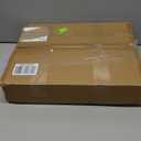 Hovadova Computer Tower Stand with Charge Station and USB Charging Port - Height Adjustable PC Tower Stand, Under Desk CPU Holder Cart with Locking Caster Wheels for Fits Most PC (17.32", Brown)