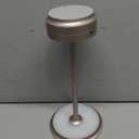 Rechargeable Cordless Table Lamp, Portable 5000mAh LED Touch Table Light, 3 Color Stepless Dimming Battery Powered Table Lamp for Outdoor/Restaurant/Patio.(Champagne Gold) (1 Pack)