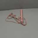 Ukliss Mini Travel Curling Iron 1 Inch, Dual Voltage 110-240V, 30s Fast Heating & Ionic Ceramic, Portable Hair Curler with Case, Perfect for Short to Medium Hair, Frizz-Free Curls (Pink)