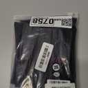 Atbuty Super Short Torso Waist Trainers Cincher Corset Tummy Shaper Slimming Latex Girdle (XX-Small, Black (7'' Torso, Breathable, 25 Bones))