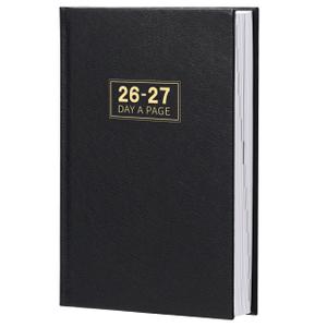 Daily Planner 2026 - Daily Planner One Page Per Day, Jan 2026 - Dec 2026, Page A Day Calendar, 5.8" x 8.4", A5 Day Planner, Agenda for 365 Days, Grey