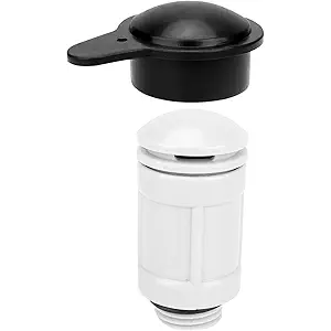 12363 12373 Air Jet Valve & Air Jet Valve Cap Fit for Intex Above Ground Pool Inlet Compatible with 26165EH, 26167EH, 26175EH, 26183MW, 26191CA, 26191EH, 26193EH, 26301T, 26303EH, 26309EH, 26321EH