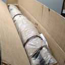 15 ft. Market Double Sided Umbrella Outdoor Patio Umbrella with Crank and Base Tan