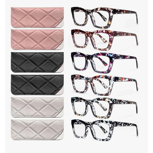 CCVOO Stylish Reading Glasses for Women, Eyeglasses, Blue Light Readers for Women, Computer Eye Glasses, Cheaters