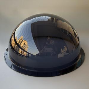 11.65'' (296mm) Smoked Acrylic Dome Cover for Security Cameras, Large Size, Durable & Weatherproof, with Pre-Drilled Mounting Holes  Ideal for Surveillance, Display, Lighting, and DIY Projects