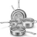 Tumzak Titanium Cookware Set, 8-Piece,G2