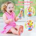 Rainmaker - Montessori Baby Toys for 6-12 Months 1 Year Old, Newborn Baby Rattle Shaker Sensory Toy, 7 inch Wooden Rain Stick Baby Musical Toys for 6 7 8 9 10 Month Infant Toddlers Gift