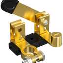 Top Post Battery Disconnect Switch 12V 24V, Battery Cut Off Shut Off Switch for Car Marine Boat RV ATV (Negative, Vertical)