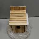 Bird Houses for OutsideWooden Birdhouse with Open House Design - Perfect Nesting Box for Bluebirds - Assembly Required - Ideal for Outside - Blue Bird House for Outdoor Clearance (Classic)