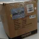 COLAMY Upholstered Dining Chairs Set of 2, Modern Fabric Dining Room Kitchen Side Chair with Padded Seat and Wood Legs for Restaurant/Cafe, Beige