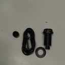 Akicon Garbage Disposal Air Switch with Hose, Sink Top Push Button Replacement for Waste Disposal Outlet (Oil Rubbed Bronze)