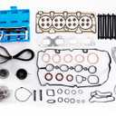 PHILTOP Head Gasket Set Timing Belt Kit Water Pump Cam Timing Tool Kit Compatible with Chevy Cruze 2011-2015, Sonic 2012-2018, Cruze Limited 2016 1.8L L4 DOHC 16v, OE# HS26516PT-1, TCKWP338, 24422964