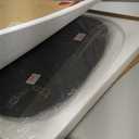 PERFNIQUE Irregular Wall Mirror Asymmetrical Mirror, 27''x19'' Black Mirror for Bathroom Bedroom Living Room Entryway, Decorative Modern Wall Decor, Wall Mounted Mirror (Black, 27''x19'')