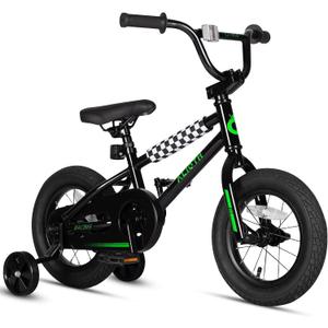 vollsch BMX Style 20 Inch Inch Kids Bike Training Wheels 20'' Bicycle with Kickstand for 2-14 Years Old Toddlers Boys Girls Coaster Brake 