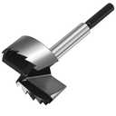 NIBBLAX 2-3/4 Inch Forstner Drill Bit for Woodworking, 2-3/4" Forstner Bit Wood Drill Bits for Holes, Hinge Cutter for Hard Wood, Plastic, Plywood HEX Shank