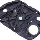 Power Window Regulator with Panel (Motor Not Included) 82481-C2010 Compatible with 2015-2019 Hyundai Sonata | Front Right Passenger Side
