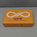 KOME Blonde Synthetic Lace Front Wig,136 Curly Glueless Wigs for Women Daily Use 26IN