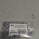 30Pieces M10-1.5mm Nylon Lock Nuts,SpzcdZa 304(A2-70) Stainless Steel LockNuts for Industrial and Construction Fasteners;Standard Metric Thread Nylock Nuts