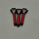 Bigfoot 9" Dual-Head Ice Sraper - Car Glovebox Size - Polyethylene 1702, 3 Pack