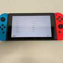 Nintendo Switch with Neon Blue and Neon Red JoyCon