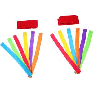Funny Tail Catch Belt Preschool Sensory Tail Game Kids Interactive Toy Pull Tag Game Elastic Waistband for Family Gatherings Kindergarten Activities