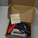 MOTOPOWER MP00205B 12V 1000mA Automatic Battery Charger, Battery Maintainer, Trickle Charger, and Battery Desulfator with Timer Protection - Grey