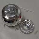 Disco Ball Cups with Straws, 20 Oz Silver Disco Ball Tumbler Bride Cups for Cowgirl Bachelorette Party Decorations,Bridal Shower Gifts, Bride to Be,Bridal Shower Supplies,Party Favor, Pack of 9