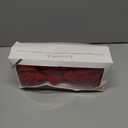 AIMUDI Red Velvet Gift Bows 4.5'' Present Bows for Gift Wrapping Self Adhesive Gift Wrap Bows for Party, Holiday, Valentine's Day Decorations - 6 Counts