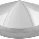 Grand General 20150 Chrome 8-1/4" I.D. Rear Cone Hub Cap