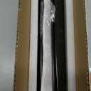 LAUCHUH Serving Platters, 10 Porcelain Serving Tray Sushi Plates Rectangular Platters for Christmas, Thanksgiving, Sushi, Dessert Cake, Appetizers, Meat, Set of 4, Black