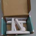 Door Lever Lock (2 Pack)  Prevents Toddlers from Opening Doors  Easy One-Hand Operation for Adults  Durable ABS with 3M Adhesive Backing  No Tools Needed for Install (White)