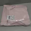 NICETOWN Nursery Essential Thermal Insulated Solid Grommet Top Blackout Curtains/Drapes (1 Pair, 42 x 63 inches in Baby Pink)