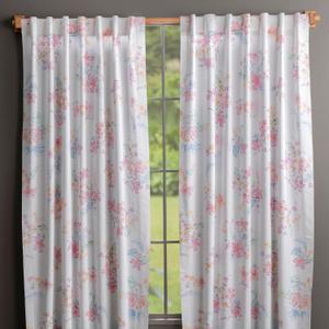 Maison d' Hermine Curtains for Living Room 100% Cotton 84 inch Length Two Panel Light Filtering Curtains for Windows with Rod and Loop Pockets Gifts for Mothers Day (Paradise Island, 50" W x 84" L)