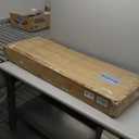 CuisinSmart 47.24 in Overbed Table with Wheels, Bed Table with Adjustable Tilt Board and Wheels, Eating Desk, Cross-Bed Desk for Home, Hospital, Black