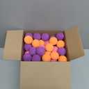 Cindeer 100 Pcs Mini Foam Balls Bulk for Kids Soft Lightweight Sponge Balls 1.57 Inches Assorted Play Orb for Birthday School Classroom Party Favors Fillers Carnival Prizes Gift, 7 Colors