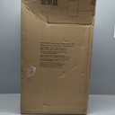 iTouchless 18 Gallon Rectangular Open Top Trash Can and Recycle Bin with AbsorbX Odor Control System Ultra Space-Saving Large Capacity Commercial Grade for Home, Office, Garage, Stainless Steel