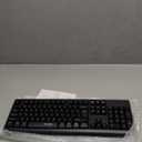 TECKNET Wireless Keyboard, 2.4G Silent Full-Size USB Keyboard with Number Pad, Ergonomic Keys & Foldable Feet, Compatible with Laptop, PC, Desktop, Surface, Windows 11/10/8/7  QWERTY US Layout, Black