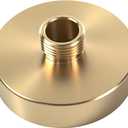 2-1/2" NST (NH) Female x 3/4" GHT Male Brass Fire Hydrant Adapter with Pin Lug Fire Equipment Brass Hydrant to Garden Hose Adapter