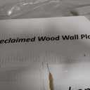 Barnwood Planks - Wood Paneling for Wall for Farmhouse Decor - 12 Reclaimed Wood Planks - Natural Brown 