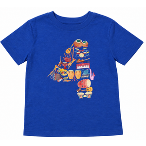 CC Provided T-Shirt, Youth, Royal Blue, 4T