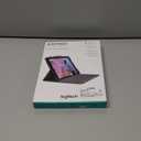 Logitech IPad (7th, 8th and 9th Generation) Keyboard Case Slim Folio with Integrated Wireless Keyboard (Graphite)